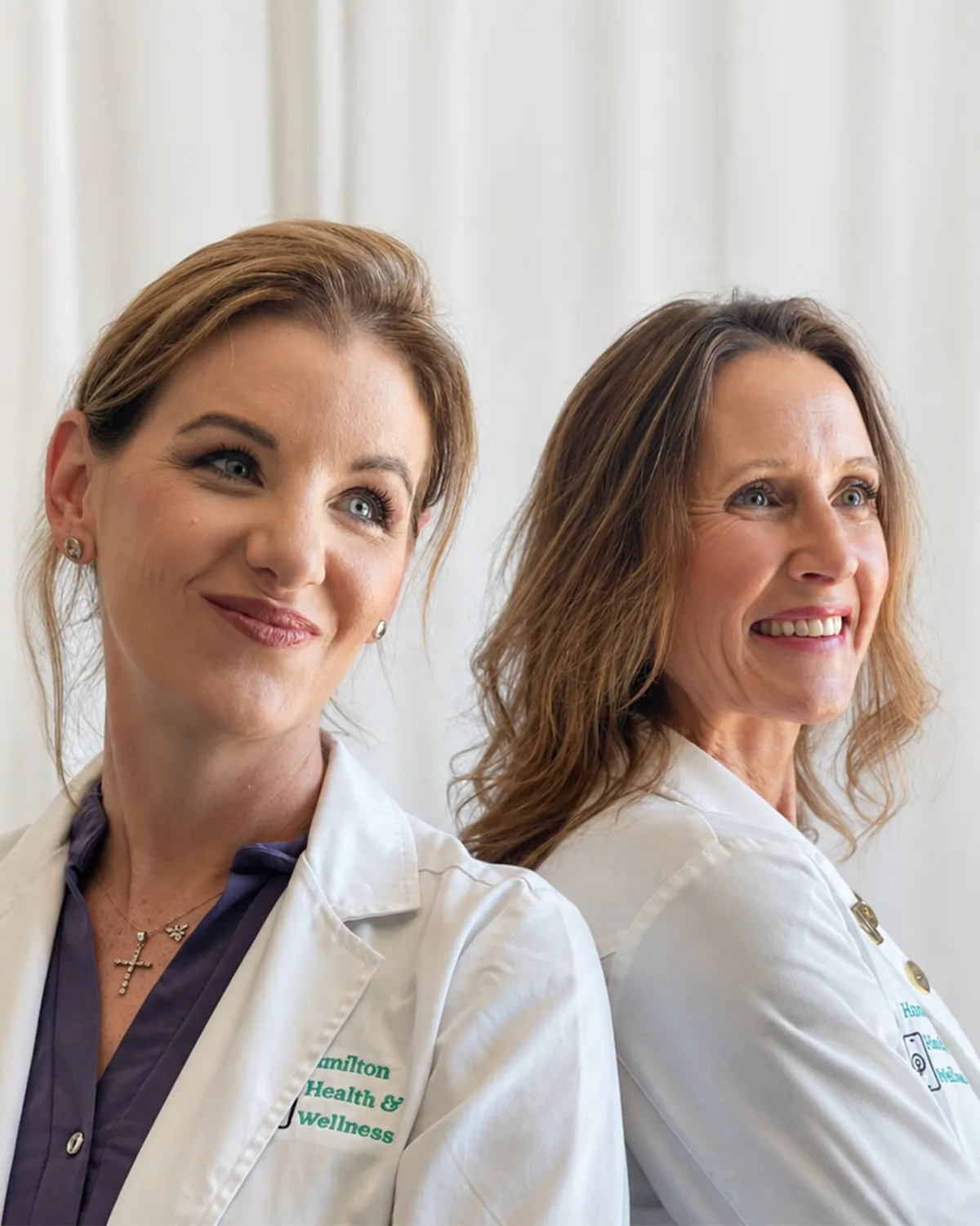 Nicole Baldwin, APRN FNP-C, and Kelli White, APRN FNP-BC, of the Hamilton Telehealth clinical team