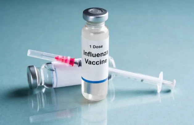 Photo of influenza vaccine