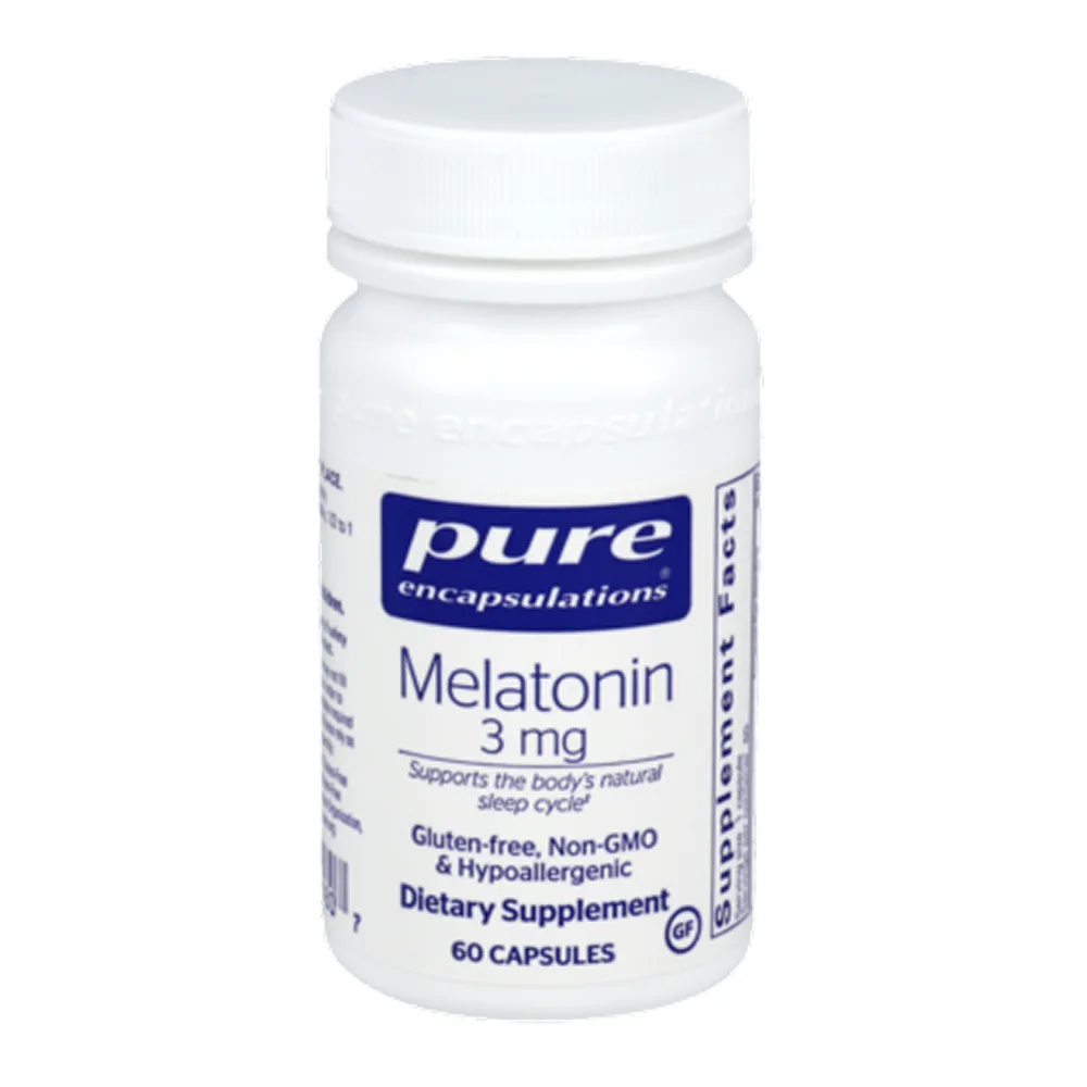 Melatonin 3mg capsules supplement