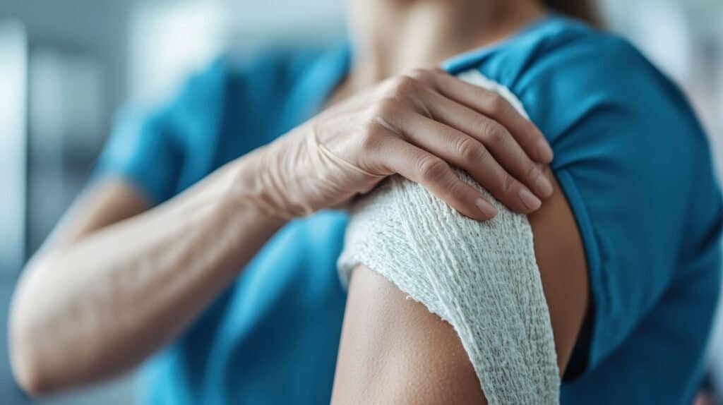 Photo of Person with a bandage for the article Navigating Emergency and Urgent Care in the Telehealth Era