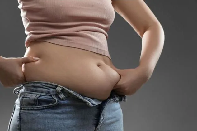 photo of belly fat