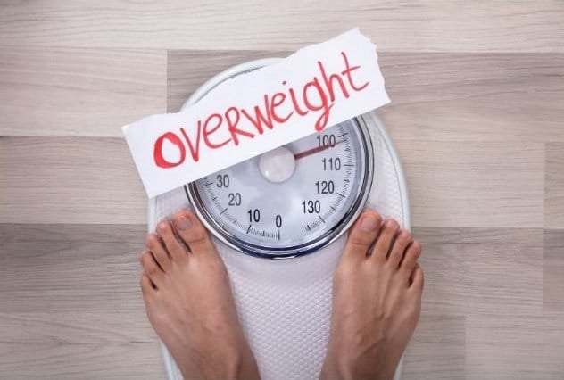 Photo of overweight person