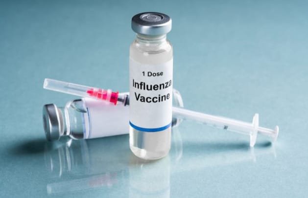 Photo of influenza vaccine